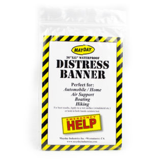75400 Distress Banner with Poly Bag