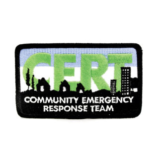 10156 CERT Embroidered 3.75 '' X 2.25'' Patch