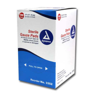 10442 2''x 2'' Sterile Gauze Pad