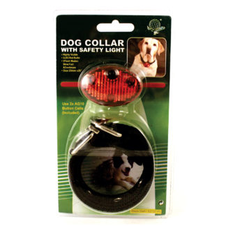 11223 Dog Collar With Safety Light