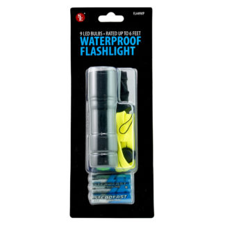 11020 9 LED Waterproof Flashlight
