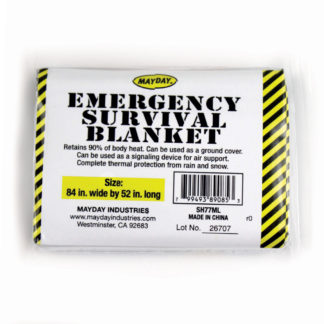 10741 Large Mayday Solar Blankets - 84"x55"