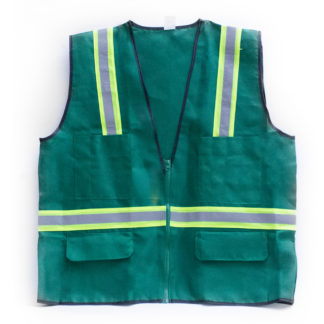 72702 CERT Vest - Green with no silk screen